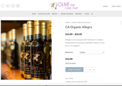 CA Organic Allegra